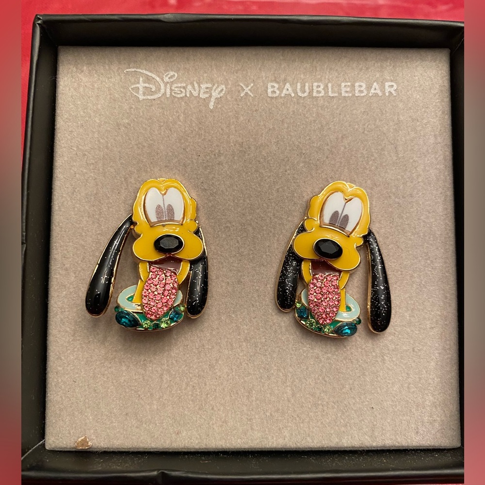 Disney X BAUBLEBAR Pluto Earrings - Super Cute! **NEW**